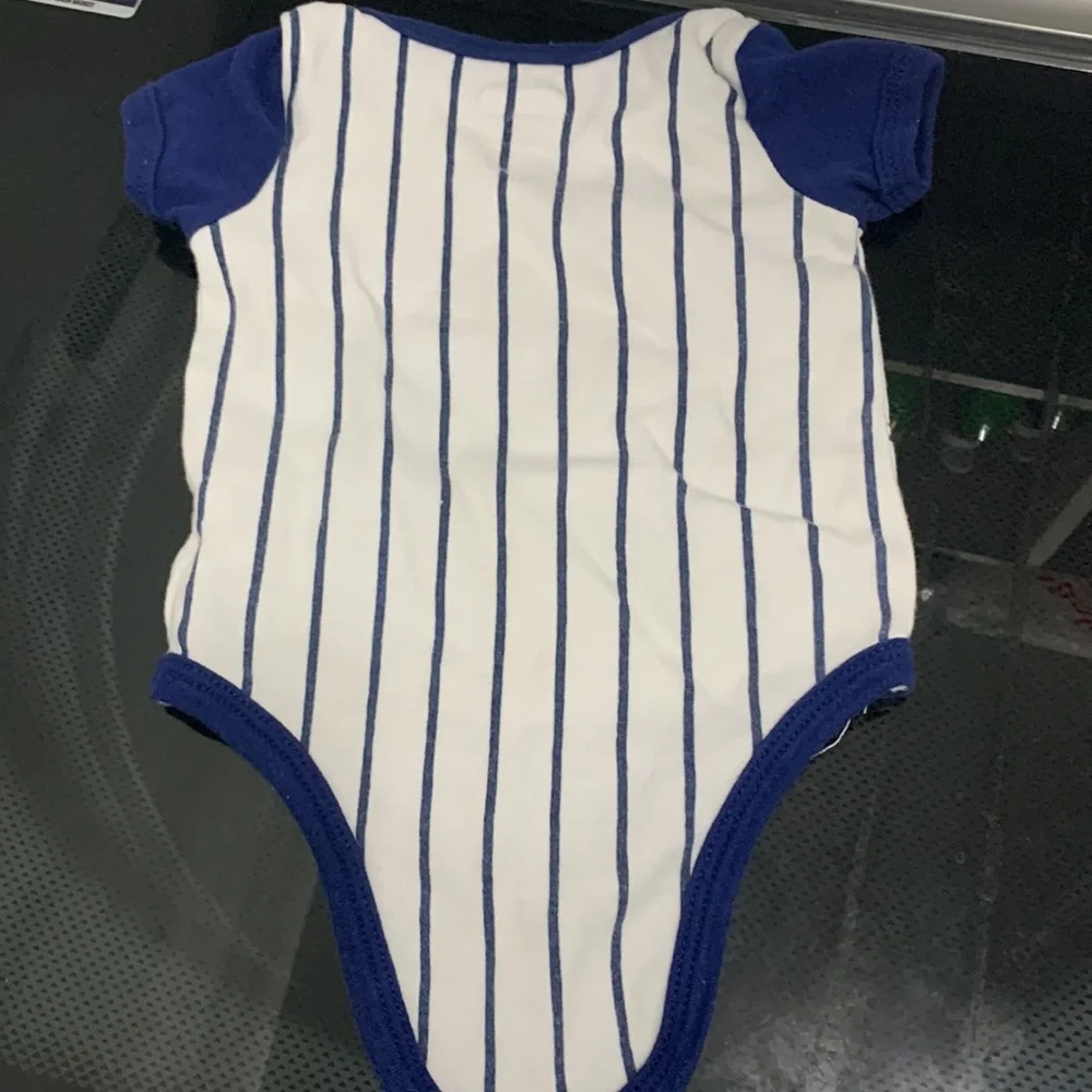 Baseball onesie boys